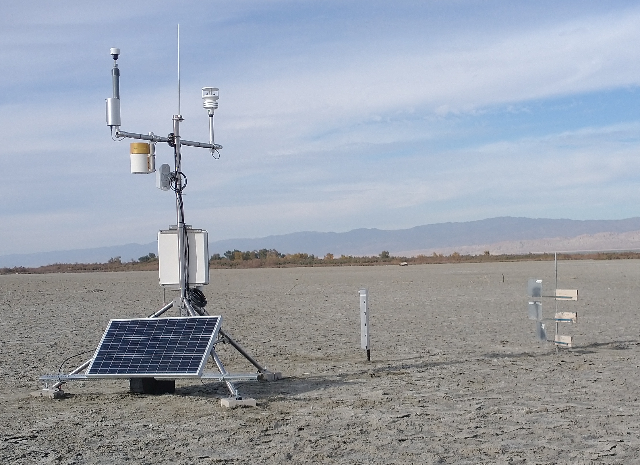 Air quality monitoring station